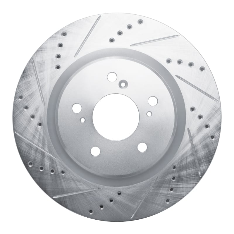 R1 Concepts — R1 2021-2025 Acura TLX Front Left Drilled & Slotted Silver Brake Rotor
Disc Brake Rotor
