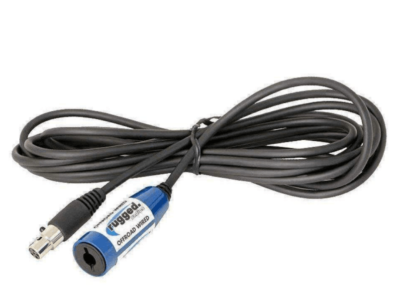 Rugged Radios — Rugged Radios OFFROAD Straight Cable to Intercom (Select Length) 16 Feet