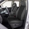 Covercraft — Covercraft 21-24 Jeep Wrangler Endura PrecisionFit Custom Second Row Seat Covers - Black/Charcoal
