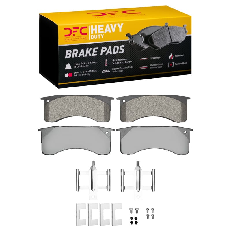 DFC — DFC 91-24 Blue Bird TC1000 Rear/Front Heavy Duty Pads and Hardware Kit
DFC Brake Pad Set