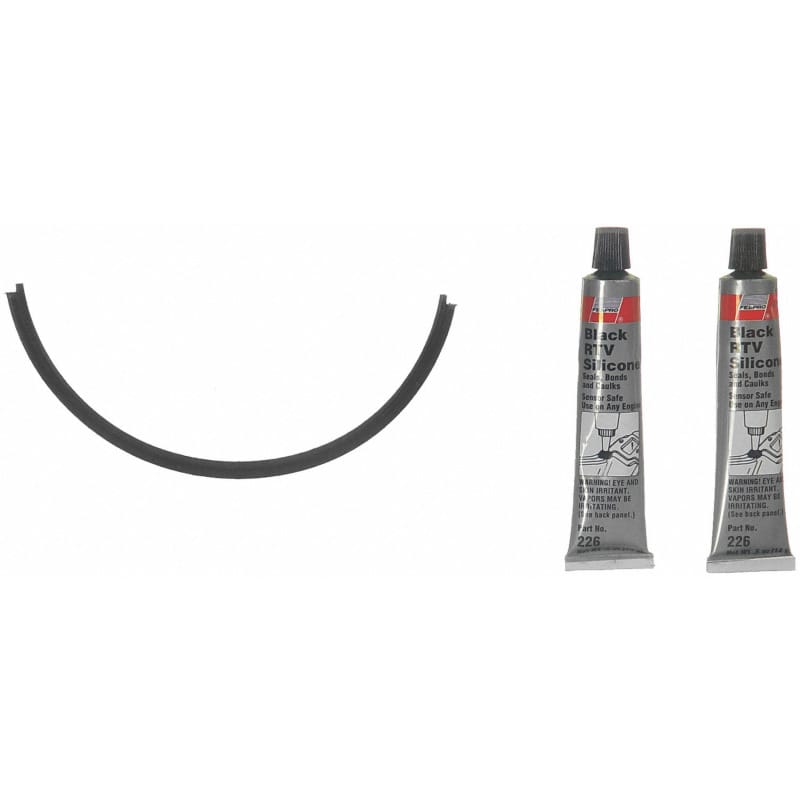 Fel-Pro — Fel-Pro Ford F-150 OS 30625 R Engine Oil Pan Gasket Set RTV Black silicone w/Rubber end seal