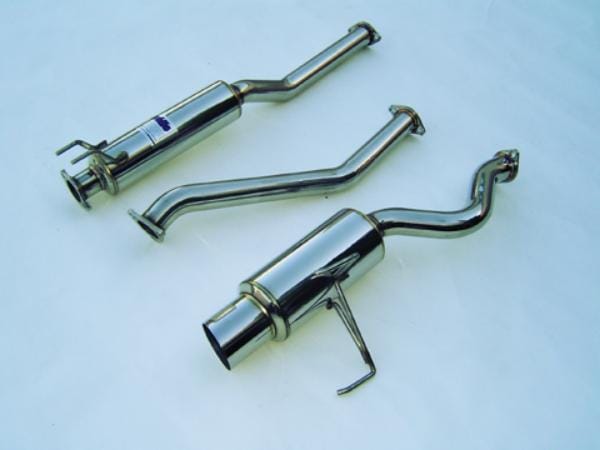 Invidia — Invidia 02+ Honda Civic Si 3 Door (101mm tip) Cat- Back Exhaust