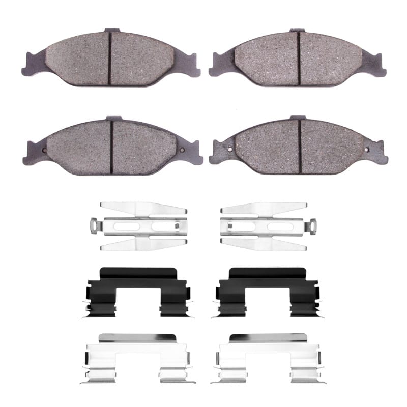DFC — DFC 99-04 Ford Mustang Front 4000 HybriDynamic Brake Pads and Hardware Kit
DFC Brake Pad Set