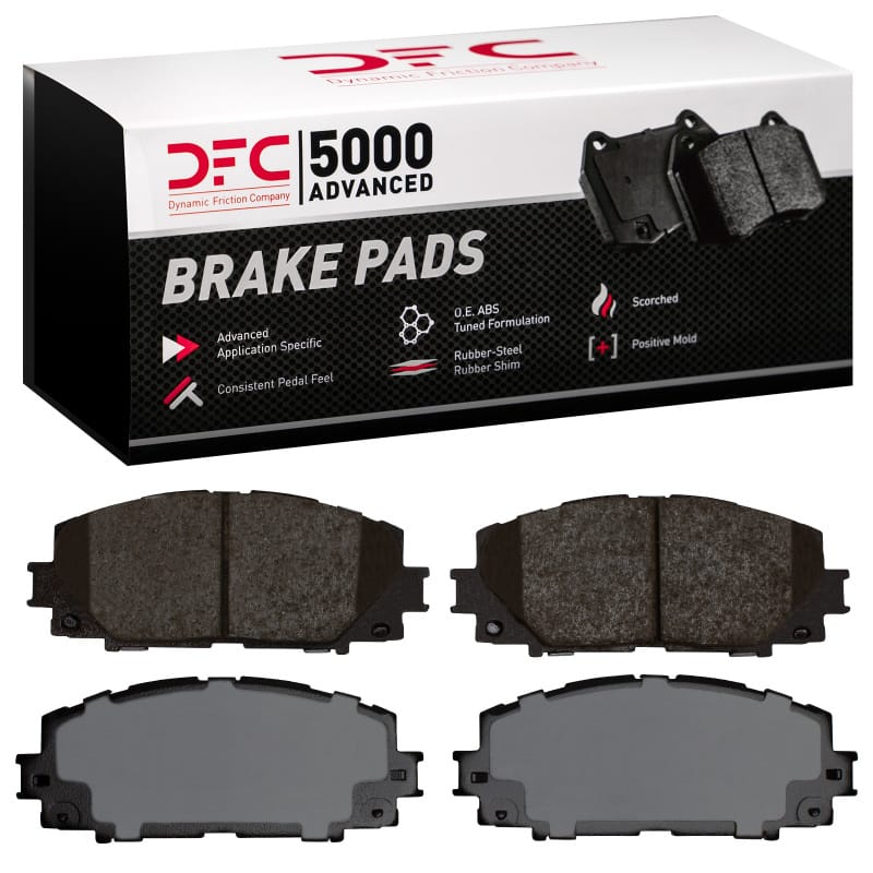 DFC — DFC 10-17 Lexus CT200H Front 5000 Advanced Ceramic Brake Pads
DFC Brake Pad Set
