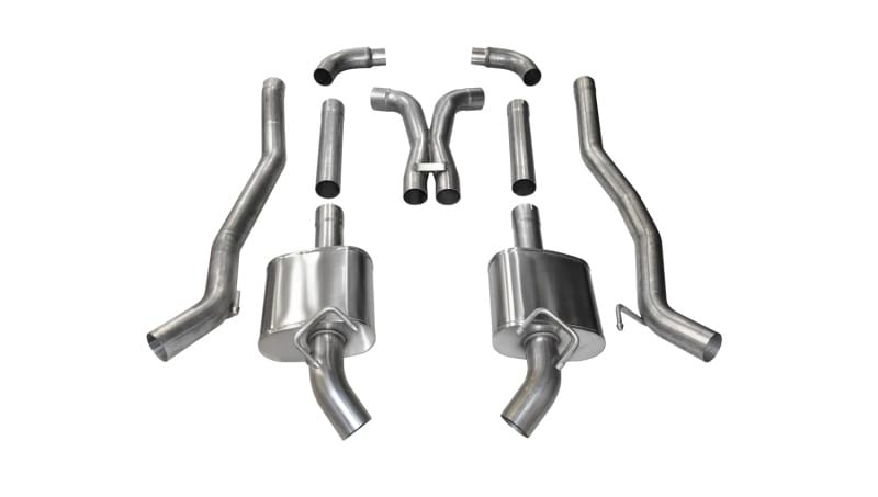 CORSA Performance — Corsa 2011-2013 Chevrolet Camaro SS 6.2L V8 Manual Xtreme 3in Cat-Back (No Tips Uses Factory Bezels)
Exhaust