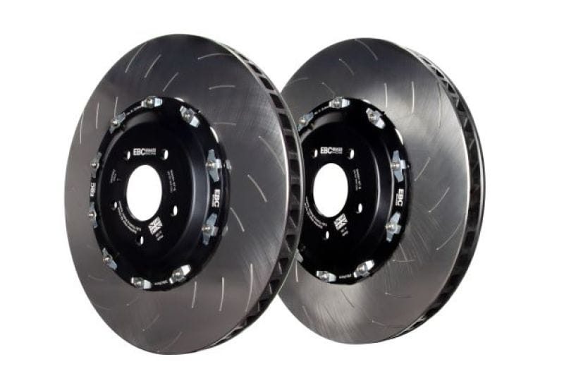 EBC — EBC Racing 2012+ Nissan GT-R (R35) 2 Piece SG Racing Front Rotors
Disc Brake Rotor Set
SG2F002