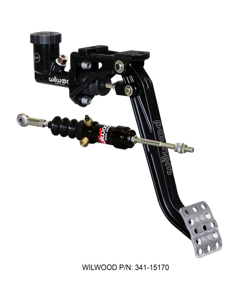 Wilwood — Wilwood Clutch Kit - Forged Adj. Pedal / MC / Slave - Swing Mount - 7:1
PEDAL KIT,CLUTCH