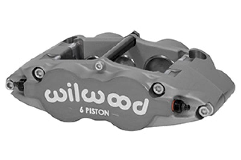 Wilwood — Wilwood Caliper-Forged Narrow Superlite 6R-R/H 1.75/1.25in/1.25in Pistons 1.25in Rotor - Anodized
BRAKE CALIPER