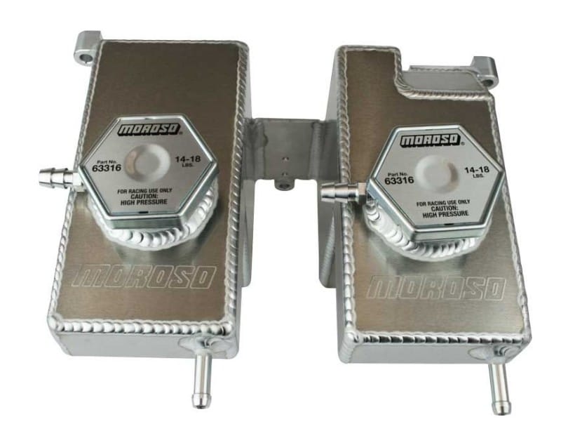 Moroso — Moroso 16-Up Polaris RZR Turbo/Turbo S Dual Coolant Intercooler Tank