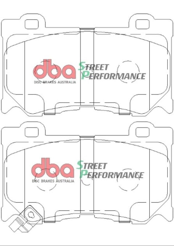 DBA — DBA 09-13 Infiniti FX50 (S51 Model) Front SP Performance Brake Pads
Brake Pad