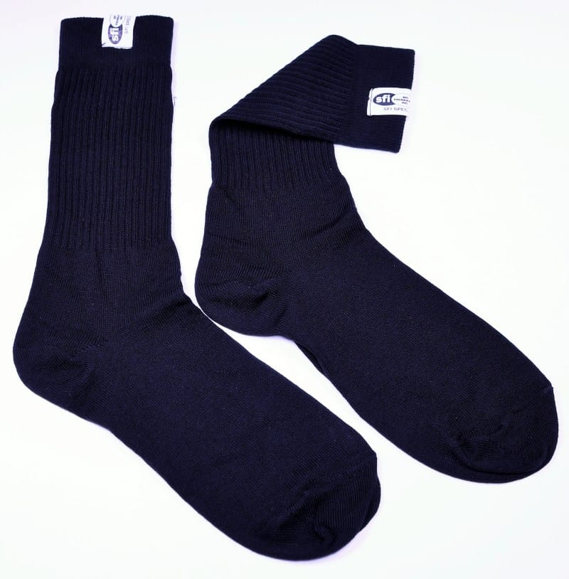 Racequip — RaceQuip Black SFI 3.3 Fr Socks 2XL 14-15
