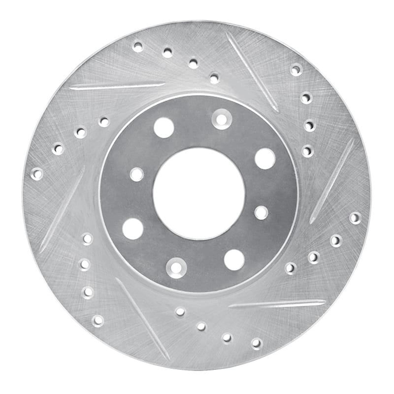 R1 Concepts — R1 86-91 Acura Integra Front Right Drilled & Slotted Silver Brake Rotor
R1 Brake Rotor Drill