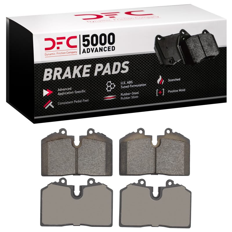 DFC — DFC 78-04 Ferrari F355 GTS Front/Rear 5000 Advanced Low Metallic Brake Pads