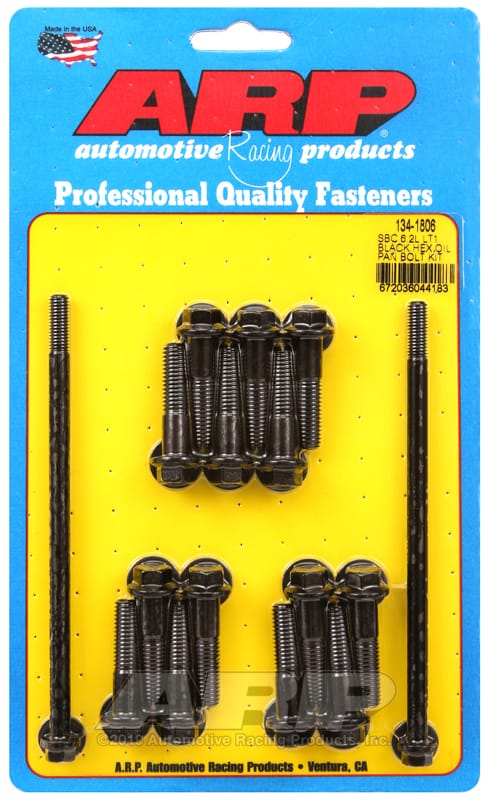 ARP — ARP Chevy LT1 6.2L Oil Pan Hex Bolt Kit