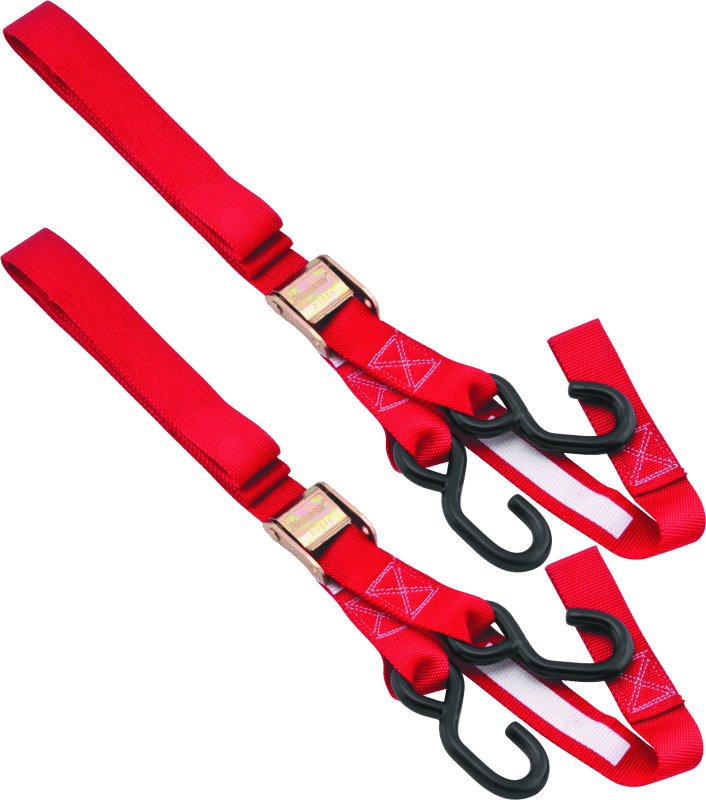 BikeMaster — BikeMaster Tiedown 1-1/2 Integrated Softhook - Red