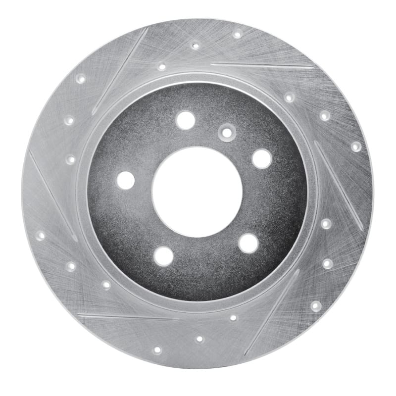 R1 Concepts — R1 06-11 Buick Lucerne Rear Left Drilled & Slotted Silver Brake Rotor
R1 Brake Rotor Drill