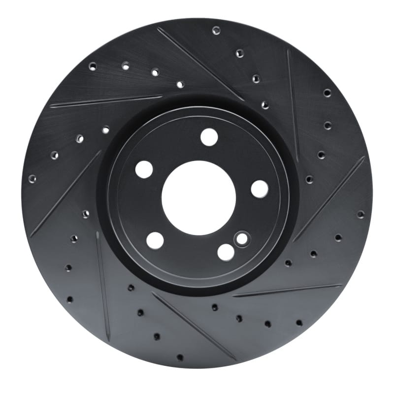 R1 Concepts — R1 19-25 Mercedes-Benz EQB 250+ Front Right Drilled & Slotted Black Brake Rotor
Disc Brake Rotor