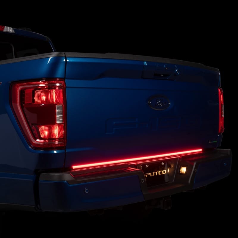 Putco — Putco 2024+ Ford F150 w/Factory Halogen Tail Light 60in Blade Tailgate Light Bar Plug-N-Play