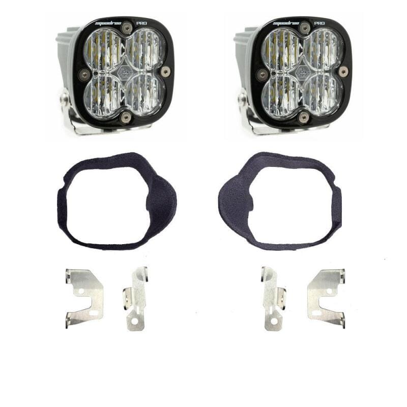 Baja Designs — Baja Designs 14-18 Mercedes Sprinter Van Squadron Pro Fog Pocket Light Kit - Clear