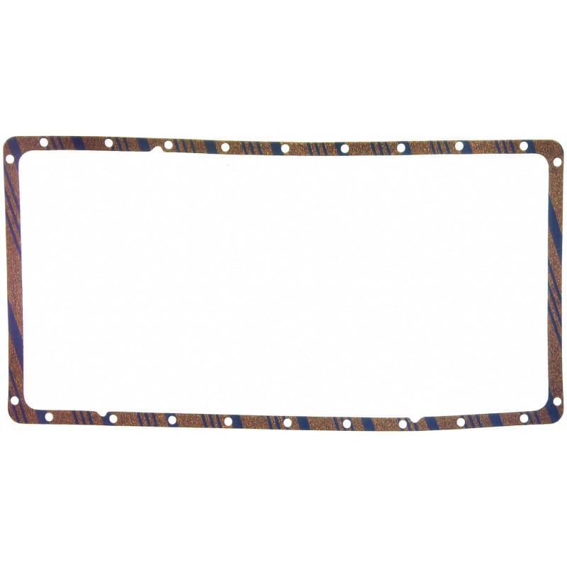 Fel-Pro — Fel-Pro Ford F-350 OS 34200 C Engine Oil Pan Gasket Set Blue Stripe cork-rubber