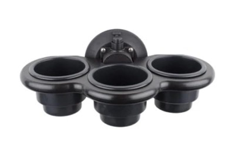 SeaSucker — SeaSucker 3-Cup Holder Vertical Mount - Black