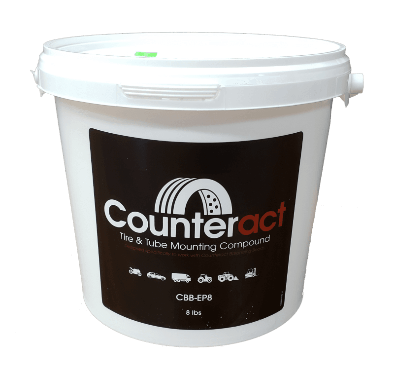 Counteract — Counteract CBB-EP8 Euro Paste Tire/Tube 8lb Mounting Compound Bucket