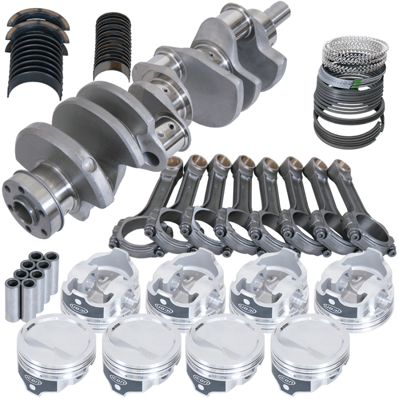 Eagle — Eagle Ford 351W 4.000in Crank 6.200in I-Beam Rods -15.8cc 4.030in Pistons Rotating Assembly