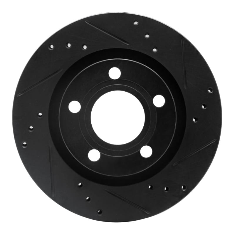 R1 Concepts — R1 00-03 Audi A8 Rear Right Drilled & Slotted Black Brake Rotor
R1 Brake Rotor Drill