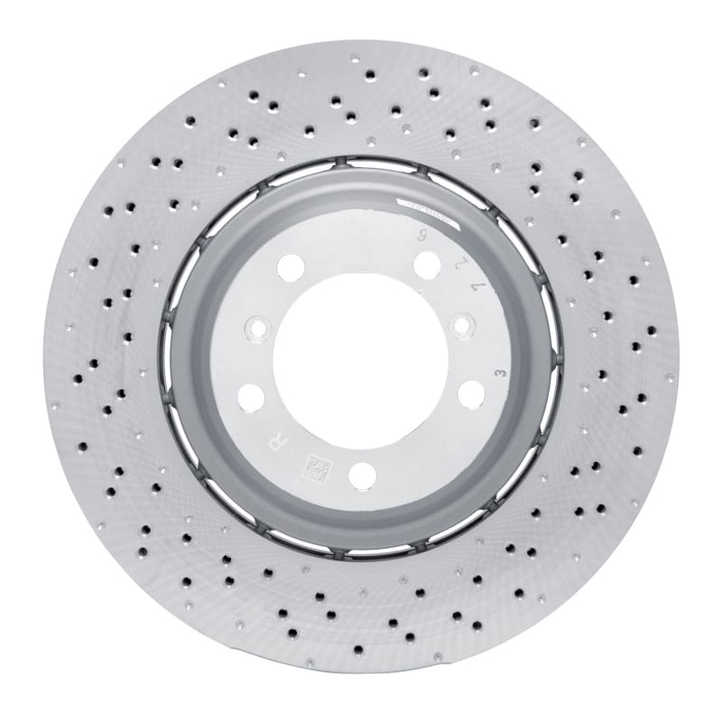 DFC — DFC 16-23 Porsche Cayman Right Rear Drilled Hi-Carbon Alloy Geomet Coated Rotor
DFC Brake Rotor