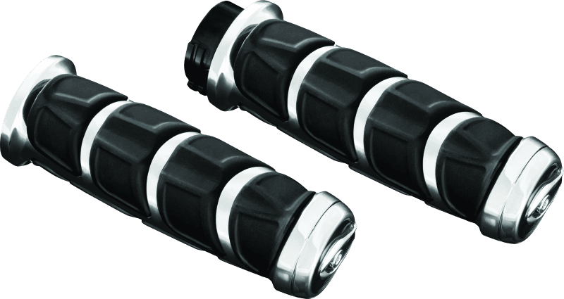 Kuryakyn — Kuryakyn Kinetic Grips Metric Chrome