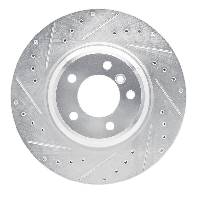 R1 Concepts — R1 07-15 BMW 335XI Front Left Drilled & Slotted Silver Brake Rotor
R1 Brake Rotor Drill