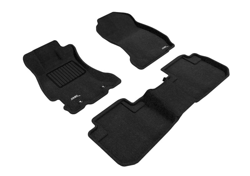 3D MAXpider — 3D MAXpider 14-18 Subaru Forester Elegant Black R1 R2
Floor Mat Set