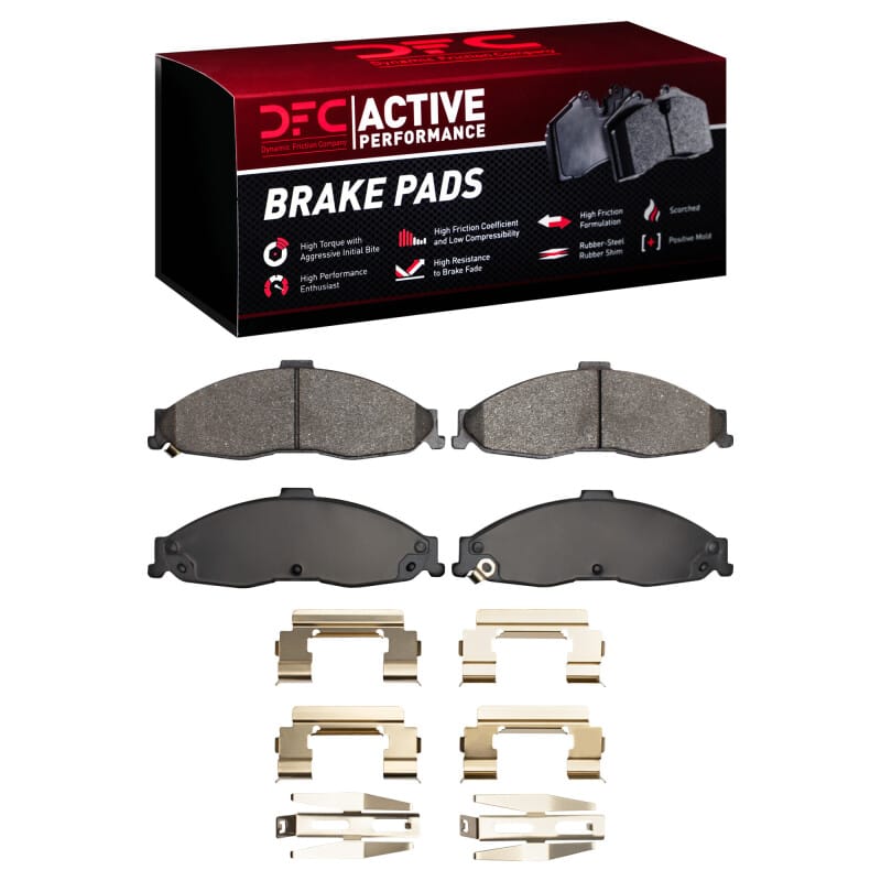 DFC — DFC 98-02 Chevrolet Camaro Front Active Performance Pads and Hardware Kit
DFC Brake Pad Set