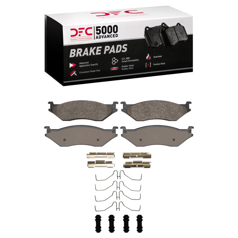 DFC — DFC 04-20 Coachmen Mirada Select Rear/Front 5000 Advanced Semi Metallic Brake Pads and Hardware Kit
DFC Brake Pad Set