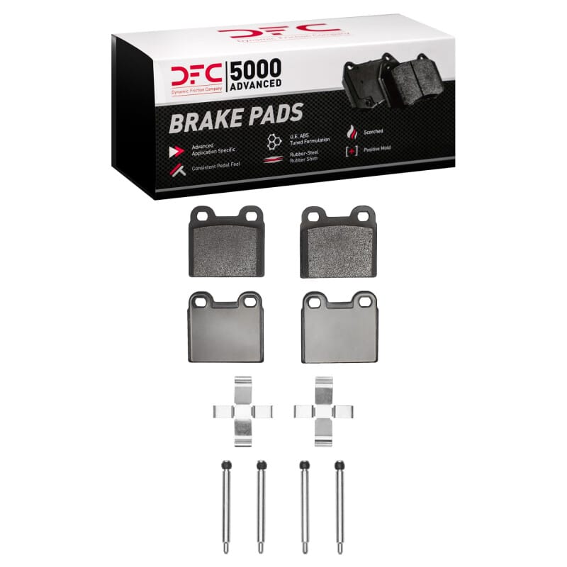 DFC — DFC 64-74 Alfa Romeo GTV Rear 5000 Advanced Low Metallic Brake Pads and Hardware Kit
DFC Brake Pad Set