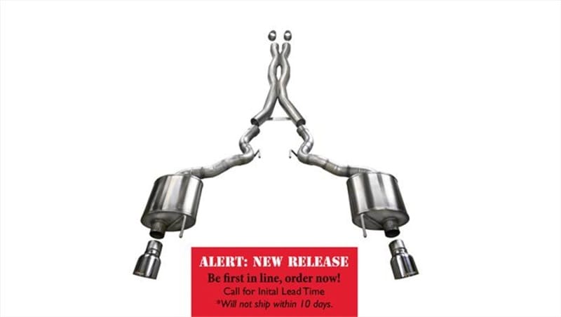 CORSA Performance — Corsa 2015-2017 Ford Mustang GT Convertible 5.0L V8 Polished Xtreme Dual Rear Exit Exhaust
Exhaust