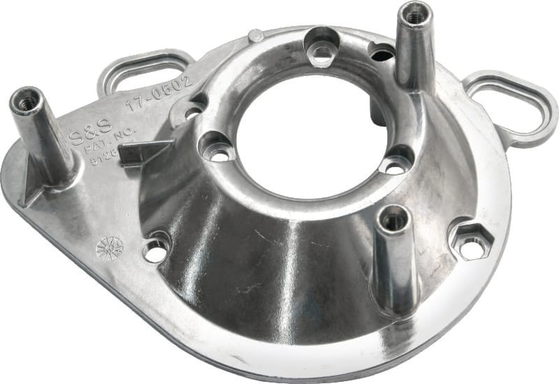 S&S Cycle — Air Cleaner Back Plate, 93-99 Big Twin, 91-03 XL Super E and G