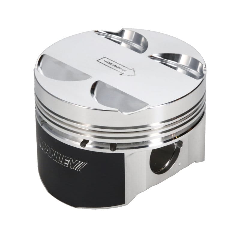 Manley Performance — Manley 16+ Nissan VR30DDTT 86mm Bore Grade 2 10:1 CR -3.5cc Dome Flat Top Piston w/ Rings (SINGLE)
Piston