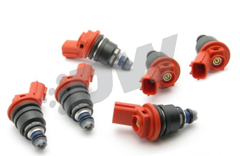 DeatschWerks — 270cc - Nissan 300zx, Skyline RB25DET
Matched set of 6 injectors 270cc/min