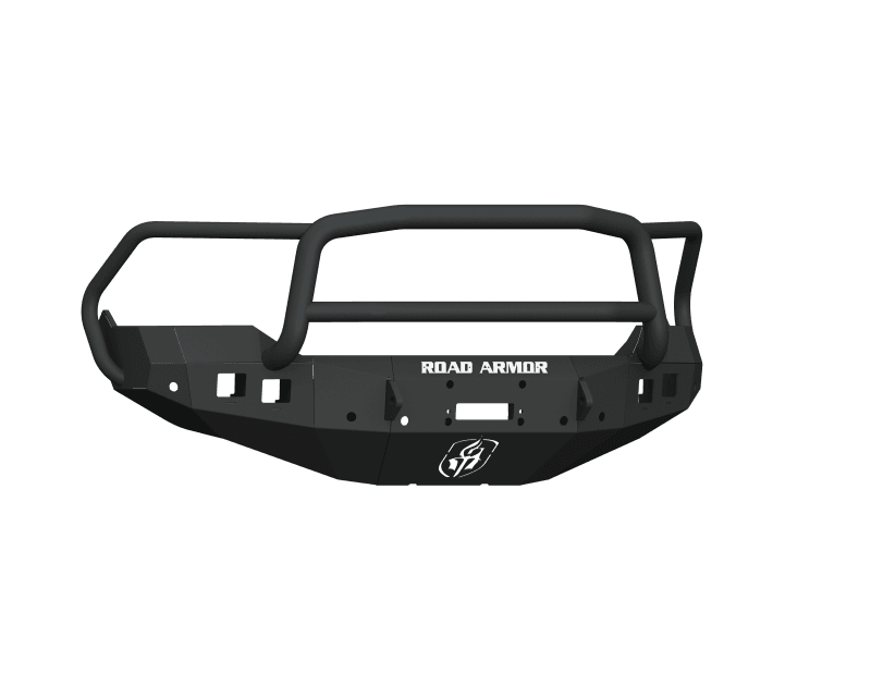 Road Armor — Road Armor 13-18 Ram 1500 Stealth Front Winch Bumper w/Lonestar Guard - Tex Blk