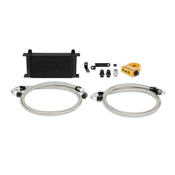 Mishimoto — Oil Cooler Kit, Black, Thermostatic, fits Subaru WRX STI 2008-2014
Subaru WRX STI Thermostatic Oil Cooler Kit, Black
