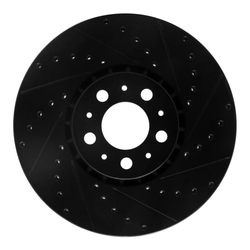 R1 Concepts — R1 03-14 Volvo XC90 Front Right Drilled & Slotted Black Brake Rotor
R1 Brake Rotor Drill