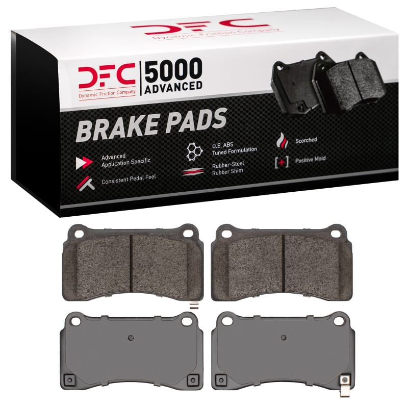 DFC — DFC 09-24 Nissan GT-R Rear 5000 Advanced Low Metallic Brake Pads
DFC Brake Pad Set