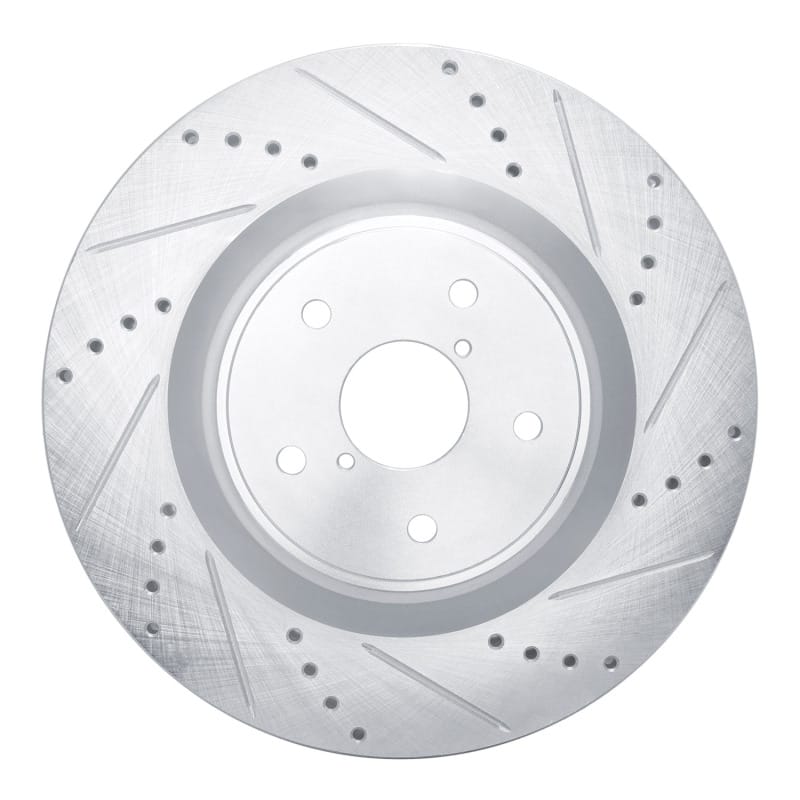 R1 Concepts — R1 18-25 Subaru WRX Front Right Drilled & Slotted Silver Brake Rotor
R1 Brake Rotor Drill