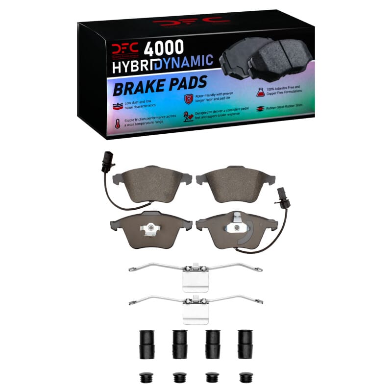 DFC — DFC 00-11 Audi A6 Quattro Front 4000 HybriDynamic Brake Pads and Hardware Kit
DFC Brake Pad Set