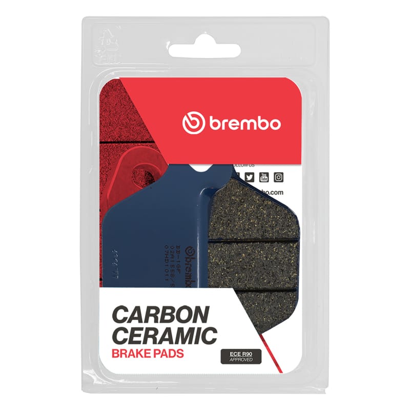 Brembo OE Powersports — Brembo OE 88-99 Harley-Davidson XLH Series EVcc Brake Pad - Rear