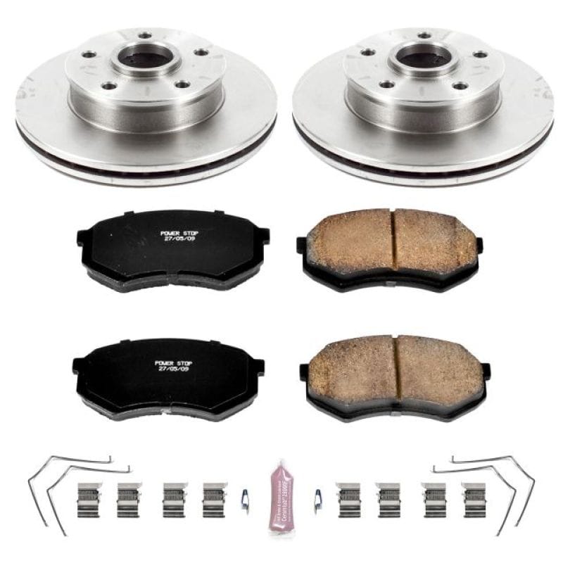 PowerStop — Power Stop 90-91 Mazda 929 Front Autospecialty Brake Kit