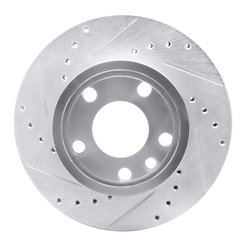 R1 Concepts — R1 92-95 Volkswagen EuroVan Front Left Drilled & Slotted Silver Brake Rotor
R1 Brake Rotor Drill