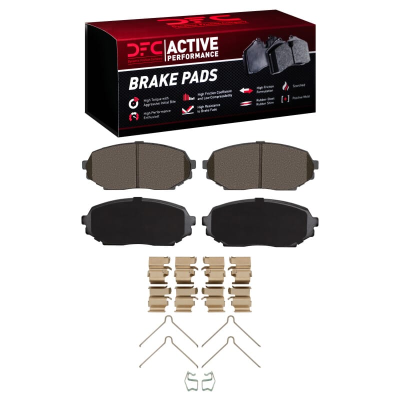 DFC — DFC 90-93 Geo Storm Front Active Performance Pads and Hardware Kit
DFC Brake Pad Set