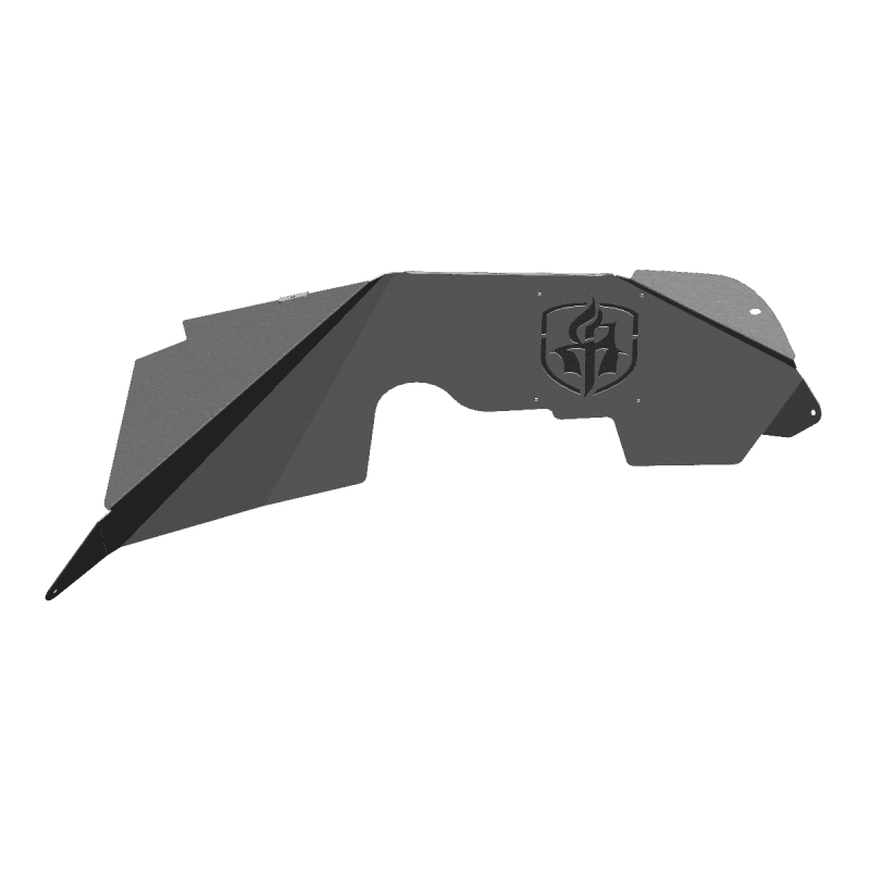 Road Armor — Road Armor 07-18 Jeep Wrangler JK Stealth Front Fender Liner Body Armor - Raw